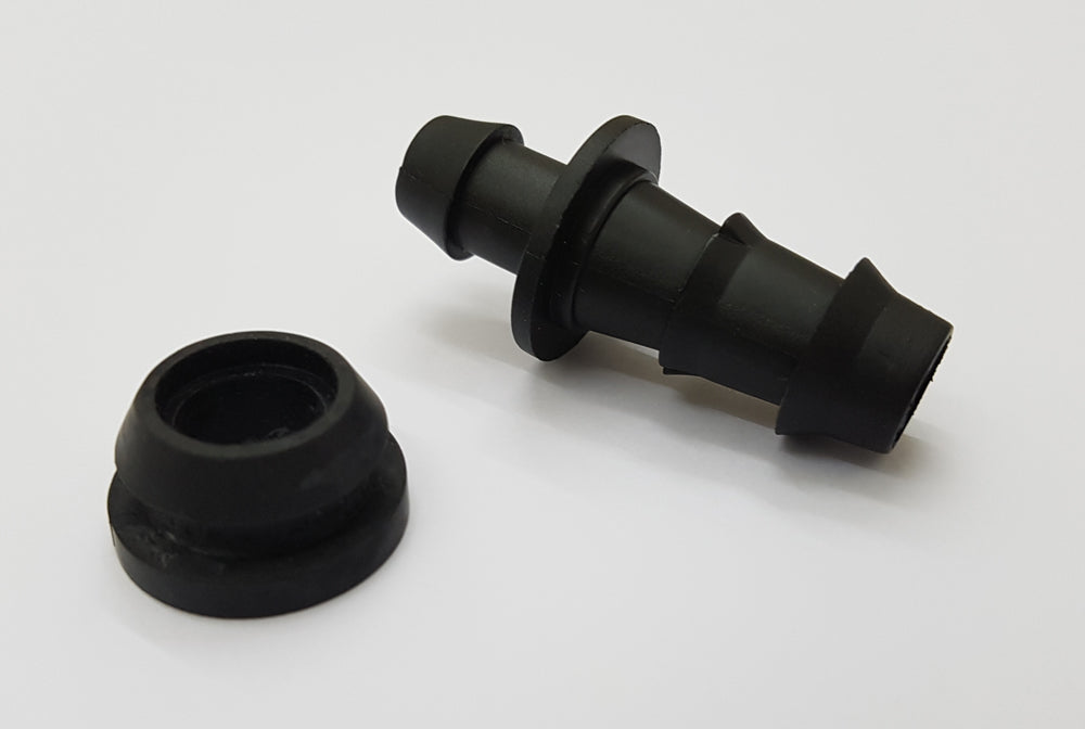 Barbed Grommet Take Off with Rubber