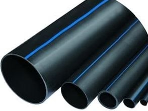 HDPE 100 Black Water Pipe - 10 Bar (Straight Length - Non Potable)