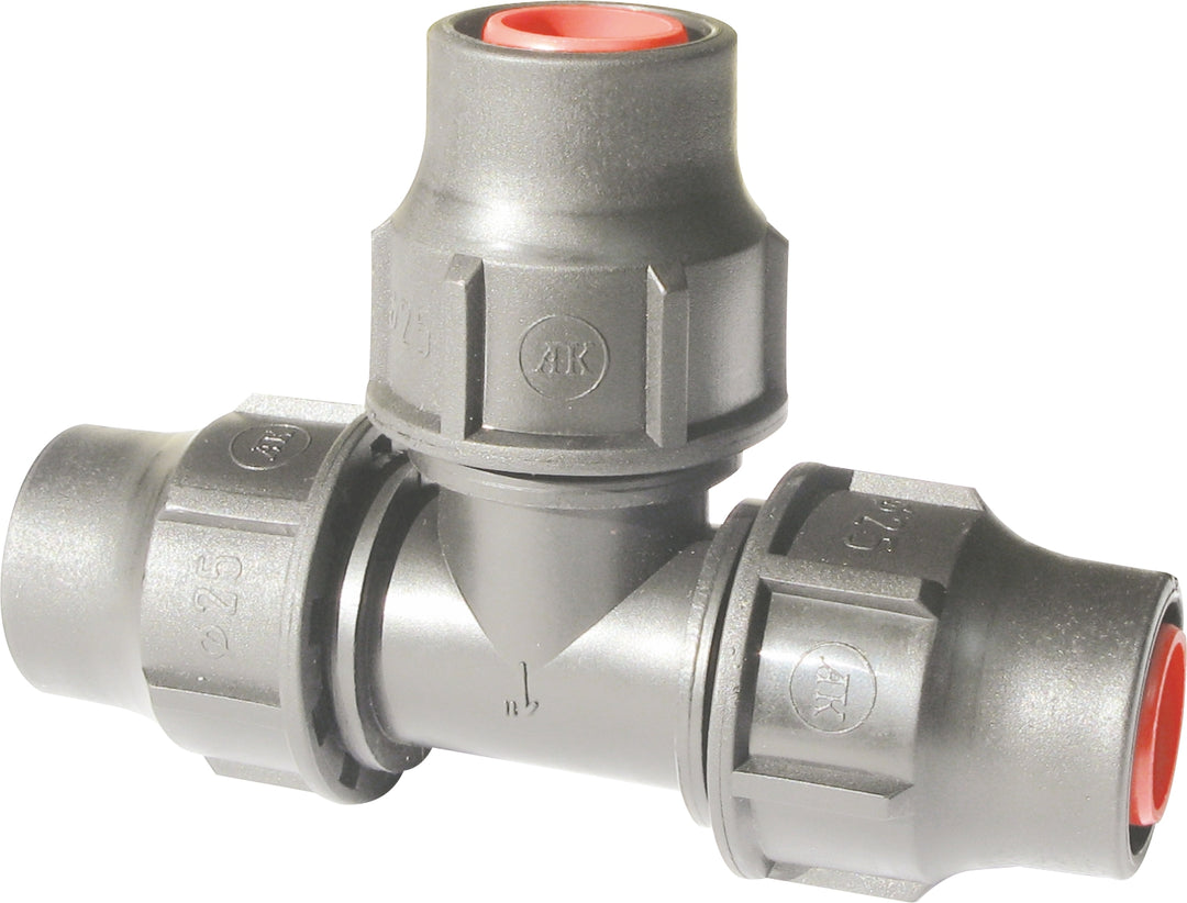 Lock Nut Reducing Tee