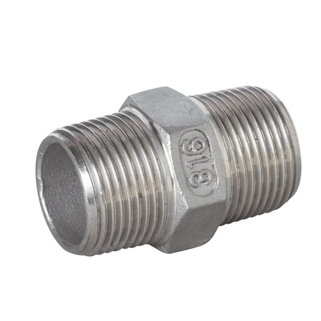Stainless Steel Hex Nipple