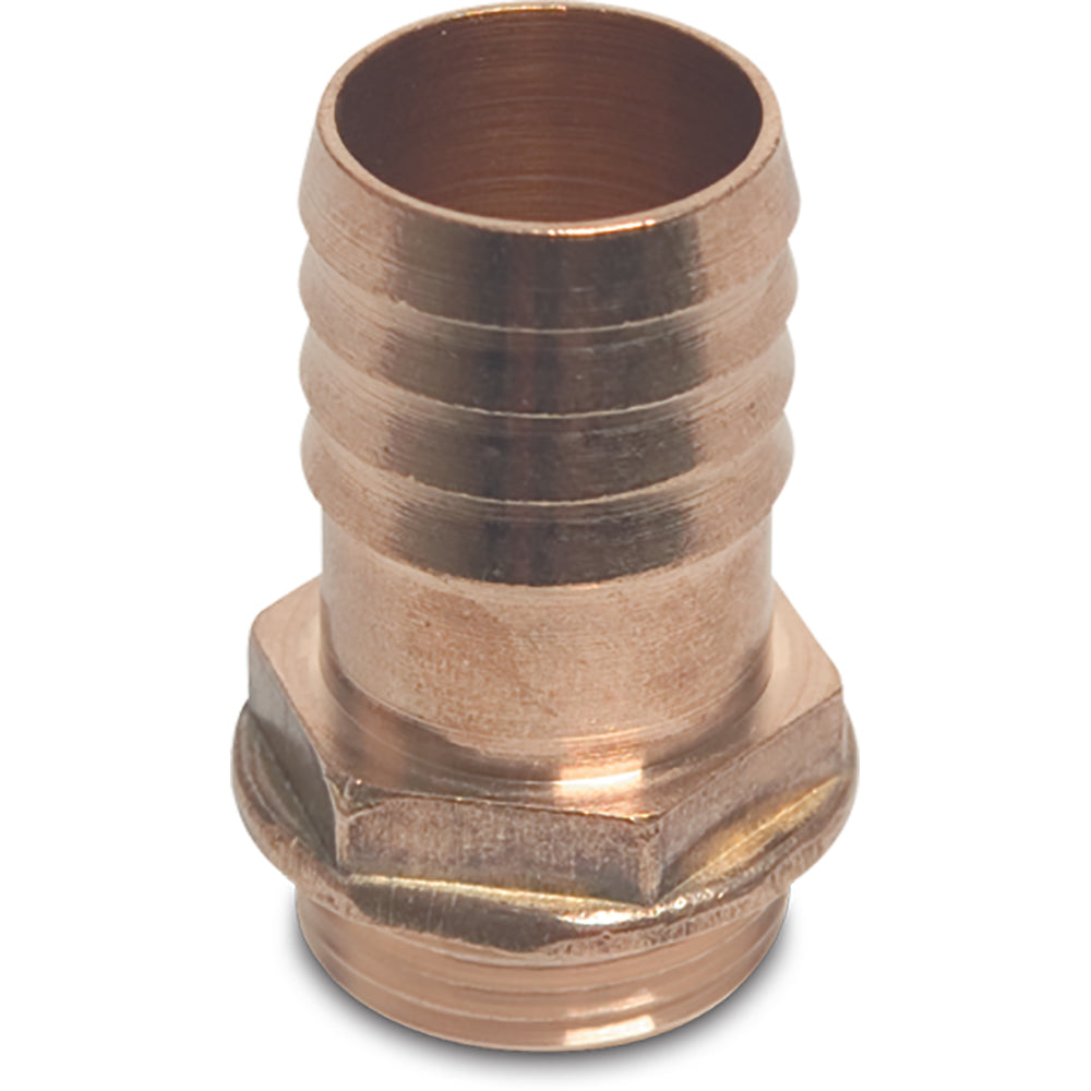 Brass Hosetail - Male Thread to Hosetail