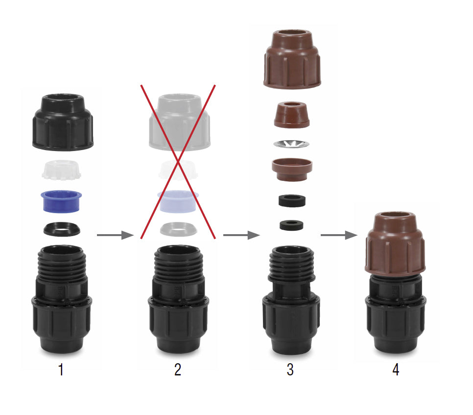 Compression Copper Conversion Kit
