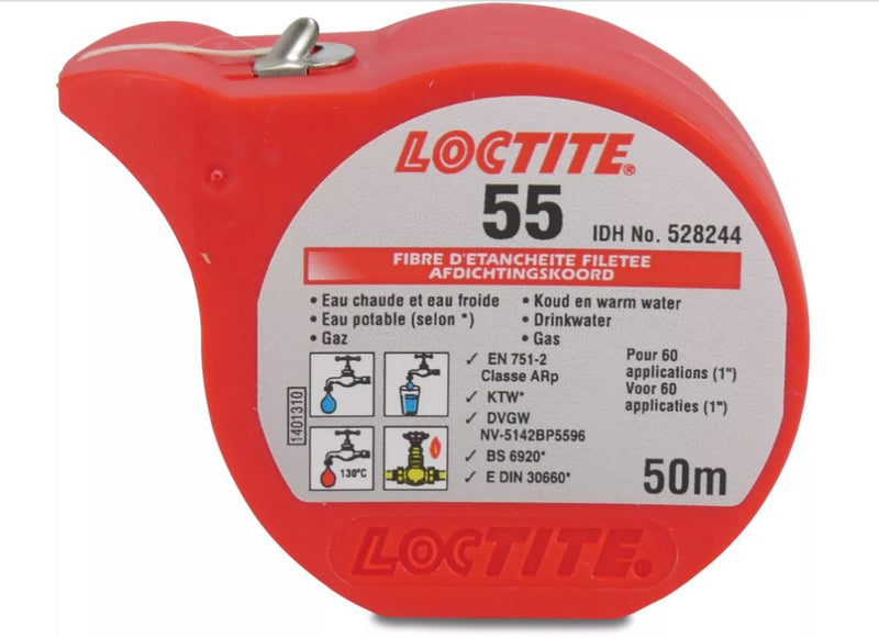 Loctite Sealing Thread Type 55 - 50mtr