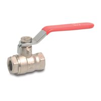 Lever Ball Valve, Metal with Female Thread - 4"