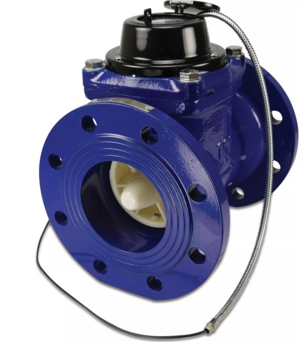 Flanged water meter DN100 with Pulse