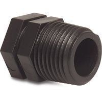 PP Plug, Male Thread - 3/4"