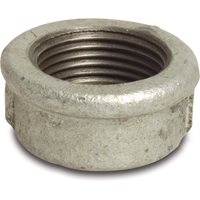 Galvanised Cap, Female Thread - 4"