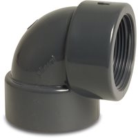 PVC Elbow - 90° Plain with Female Thread