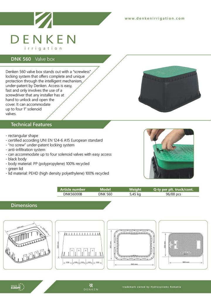 Heavy Duty Valve Box