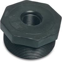 PP Reducing Socket, Male x FemaleThread - 1 1/4" x 3/4"