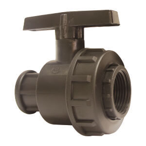 PP Ball Valve - 1" Female Female