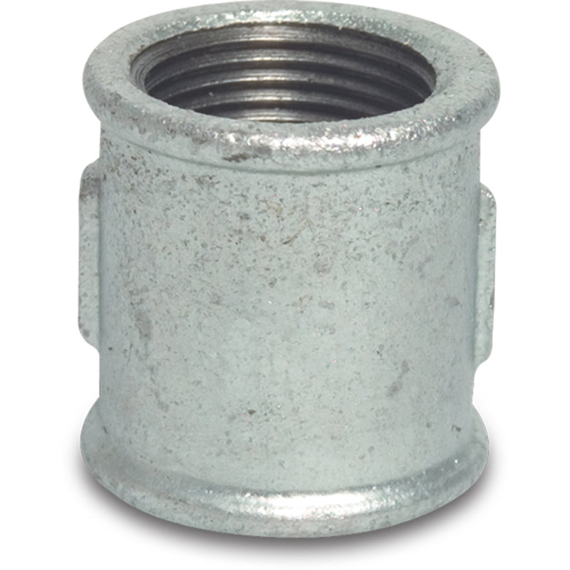 Galvanised Socket, Female Thread - 1/4"