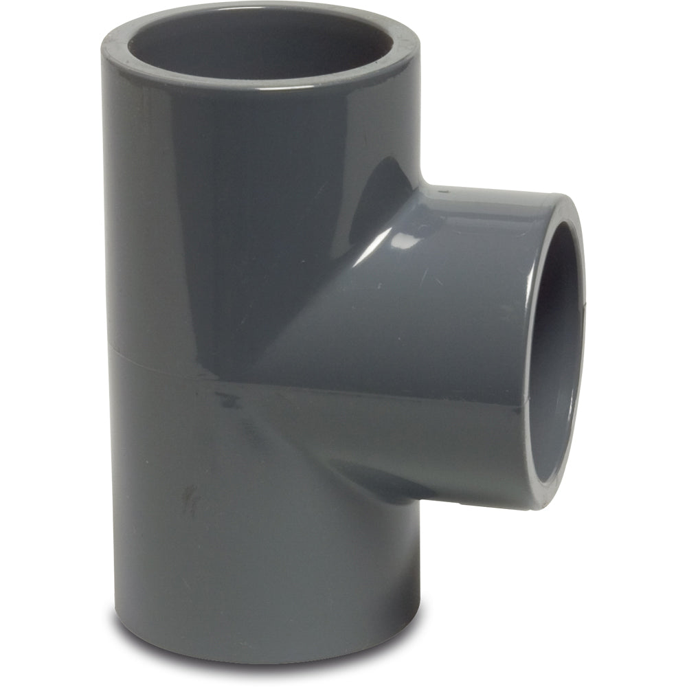 PVC Tee - 90° Plain – Plantex Connect Ltd