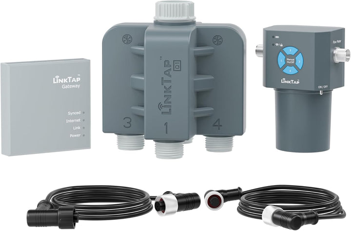 LinkTap Q1 Wireless Water Timer (4 Zone)