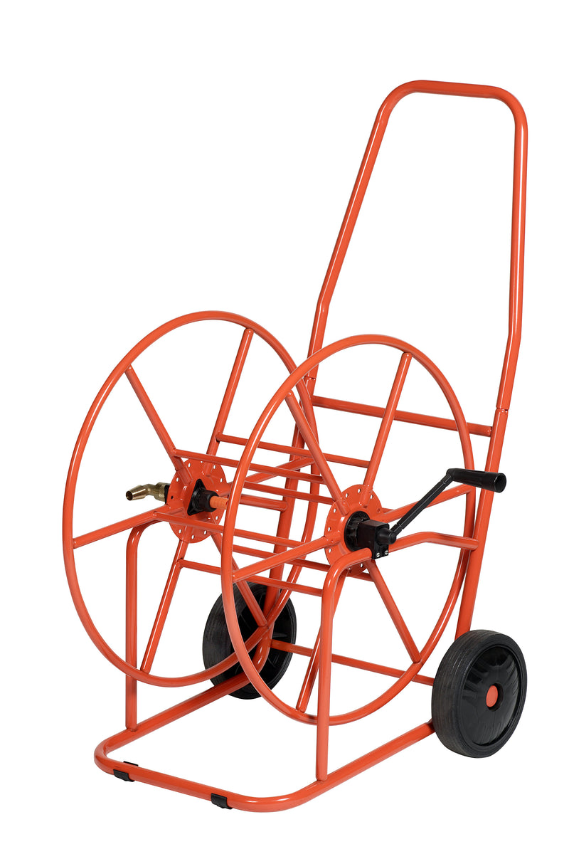 Large Hose Reel Trolley - 110mtr of 3/4"