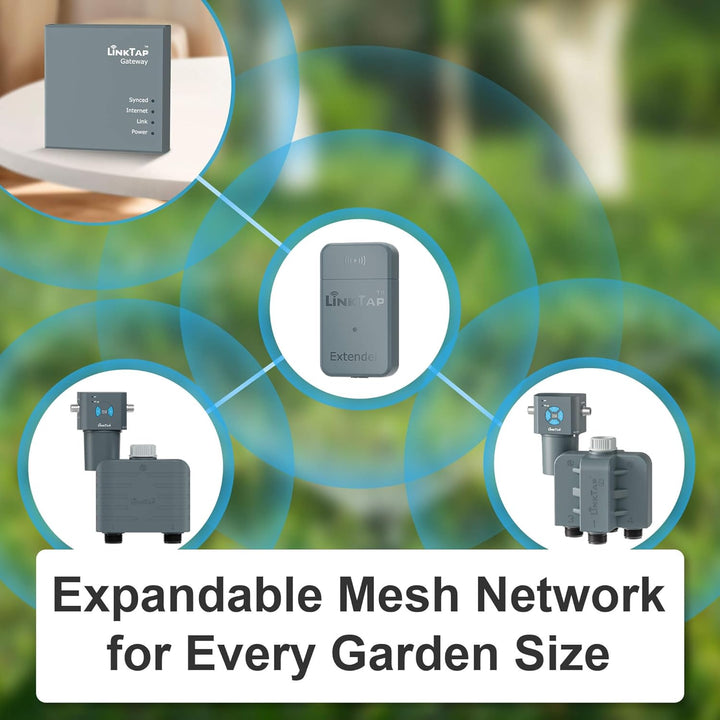 LinkTap T1 Wireless Water Timer Kit - 2 Zone (with Gateway)