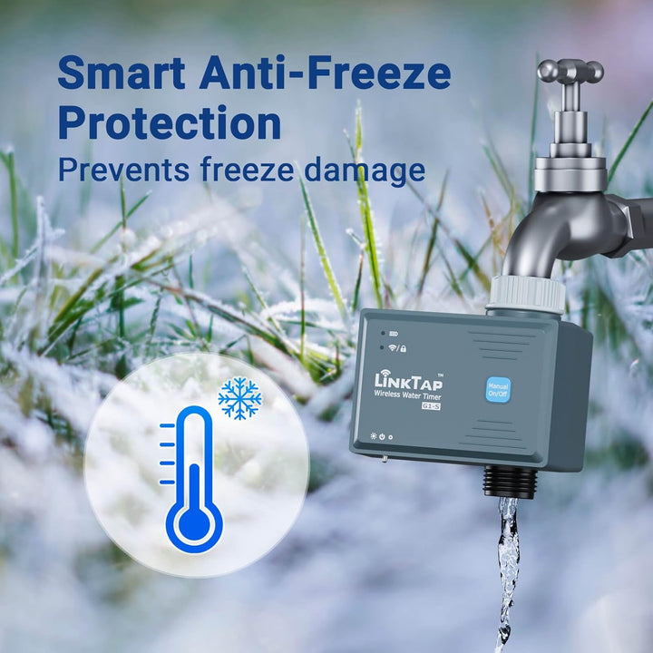 LinkTap G1S Wireless Water Timer Kit (with gateway)