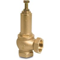 Brass Adjustable Pressure Relief Valve - 1"