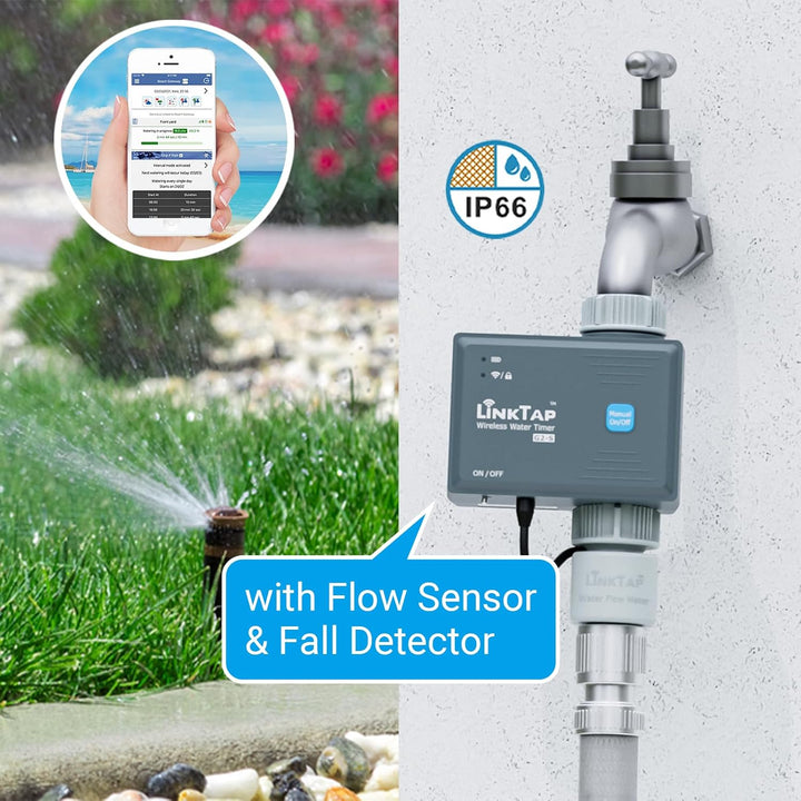 LinkTap G2S Wireless Water Timer Kit (with Gateway)