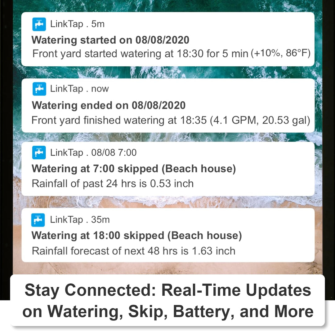 LinkTap G2S Wireless Water Timer Kit (with Gateway)