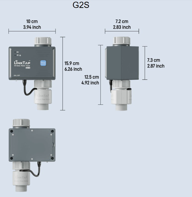 LinkTap G2S Wireless Water Timer Kit (with Gateway)