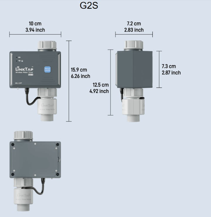 LinkTap G2S Wireless Water Timer Kit (with Gateway)