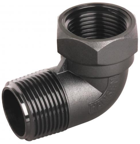 Hansen Nylon Elbow - Male to Female Thread