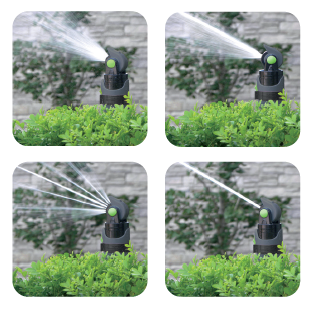 GEKA® Circular Garden Multi Pattern Sprinkler