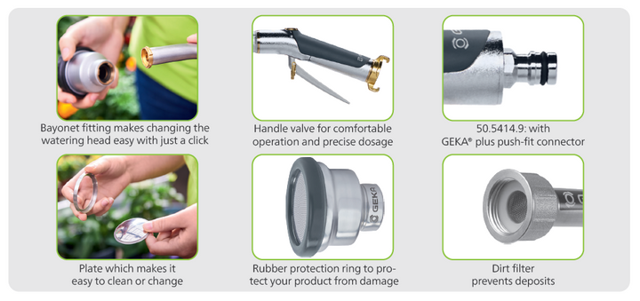 GEKA® Plus Comfort Lance - Chrome Plated