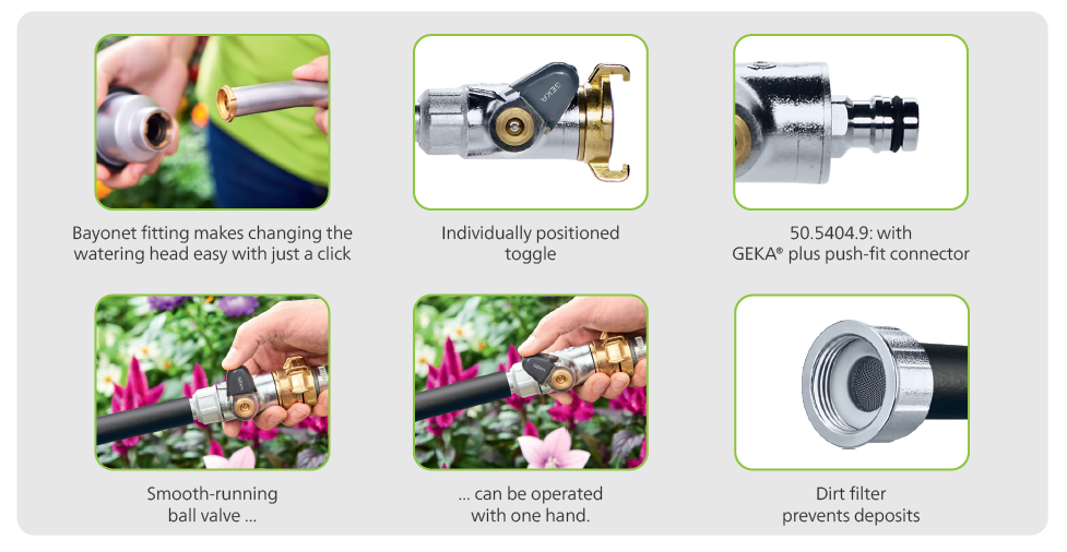 GEKA® Plus Lance - Chrome Plated
