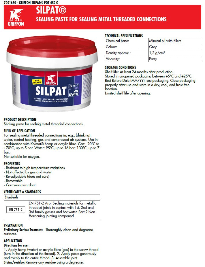 Griffon Sealing Paste
