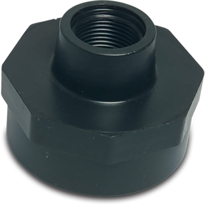 PP Reducing Socket, Female x FemaleThread - 1/2" x 3/4"