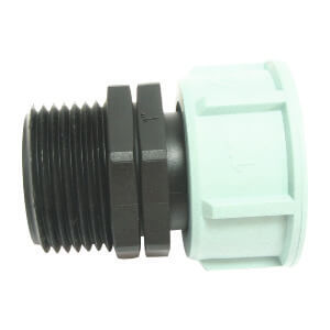 PP Manifold Connector 1" F-F