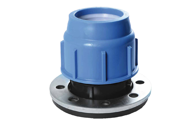 50mm Compression x 2" Flanged Coupling