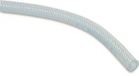 PVC Clear Braided Hose - 19mm (3/4") - Per Mtr