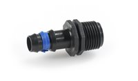 Barb Adaptor x Male Thread 20mm x 1/2" with Grip Ring