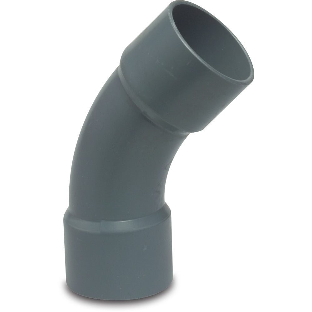 PVC 45 Bend, Glue to Glue - 32mm