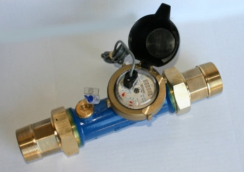 High Flow Water Meter 2" with Pulse (pulse per 10L) 20 - 40 m3/hr